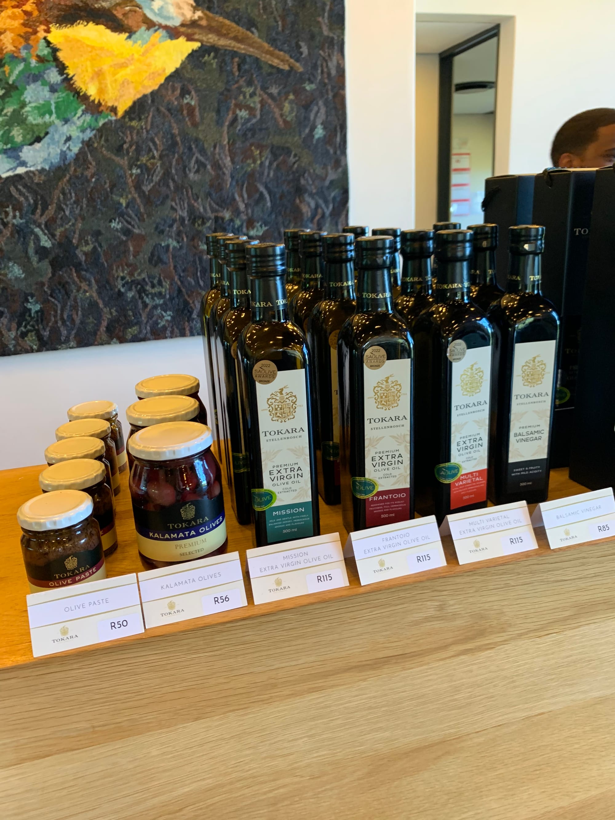 South Africa Wineries | Wine & Olive Oil Tasting at Tokara Wine Estate