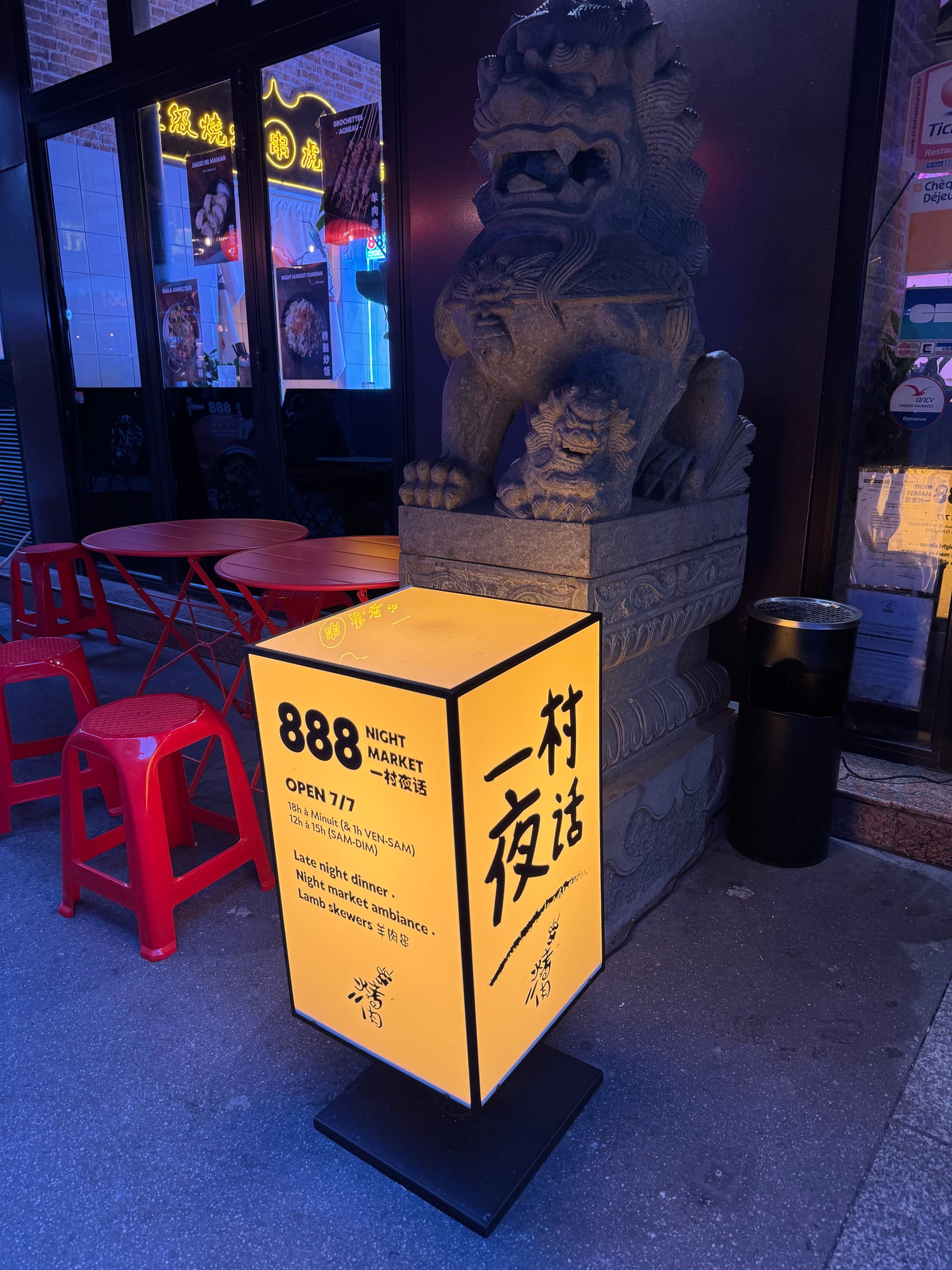 Around the world Dinners in Paris