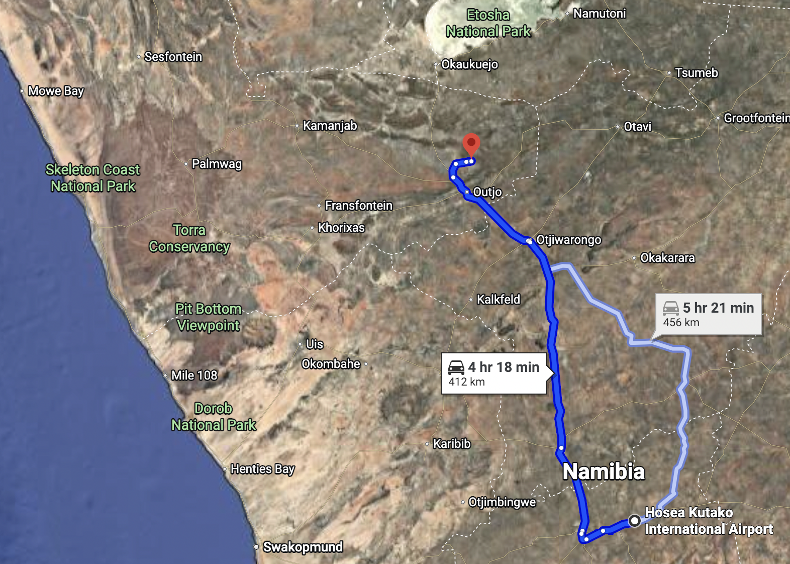 Namibia | The Most Unforgettable Sundowner with Rhinos