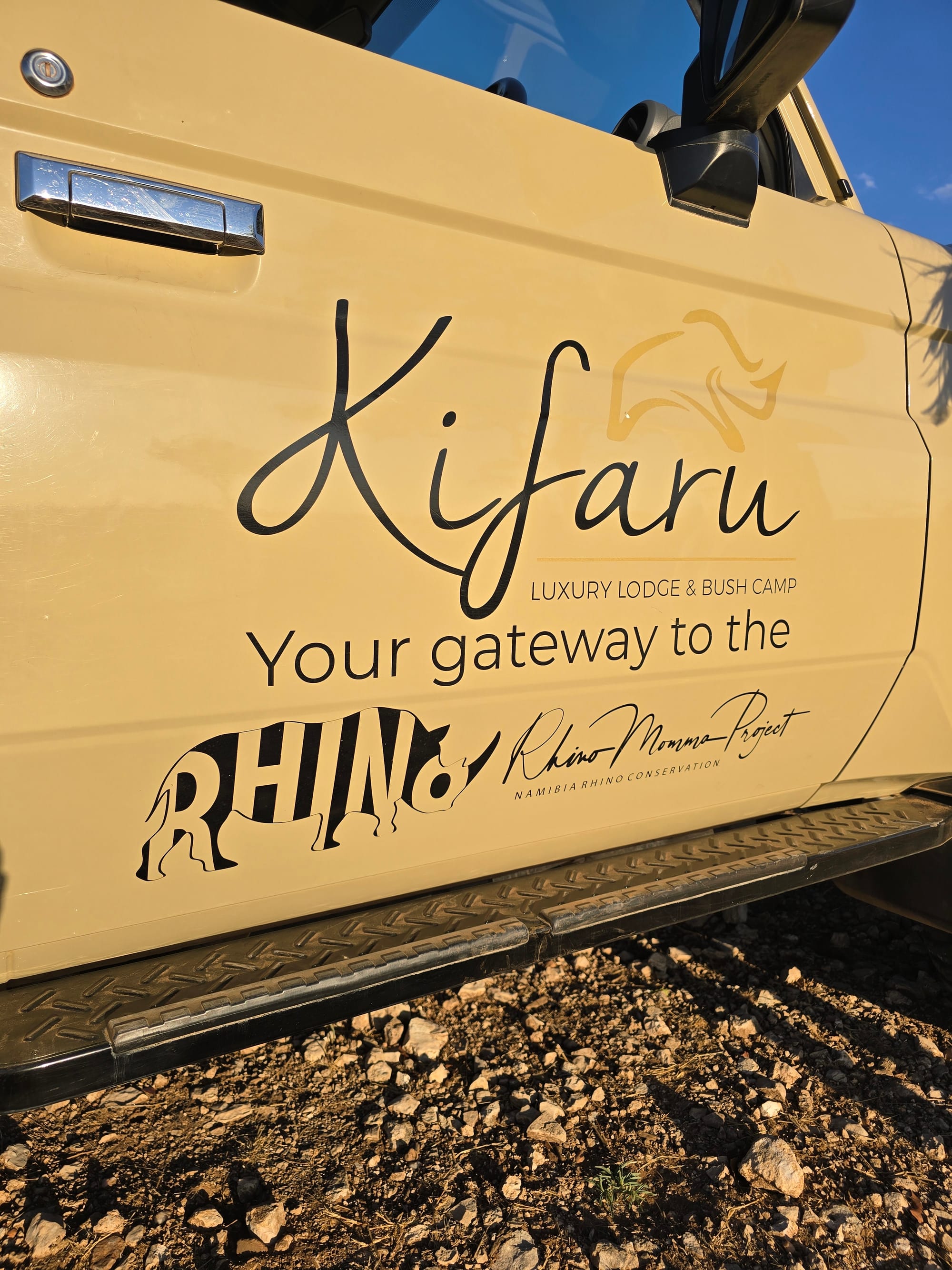 Namibia | The Most Unforgettable Sundowner with Rhinos