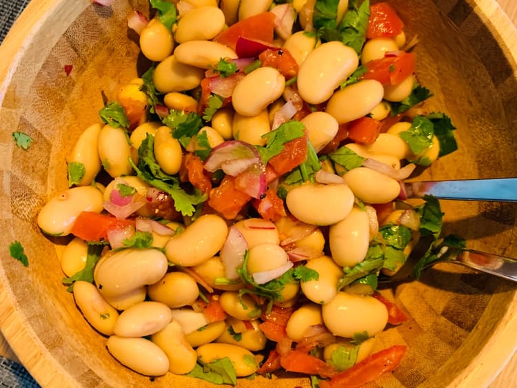 Food | The "I-just-cant-stop-eating this" Lima Bean Salad
