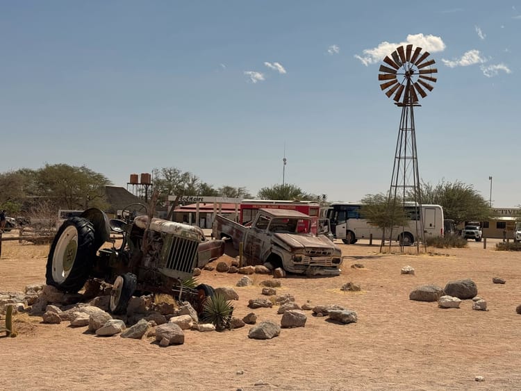 Namibia | Crossing the Tropic of Capricorn into the Namib Desert