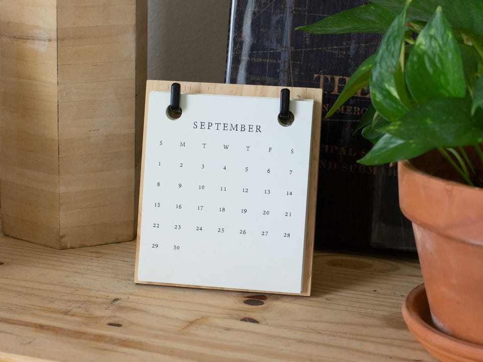 #16 | September Rituals: Is this your New Year start as well? 🍂