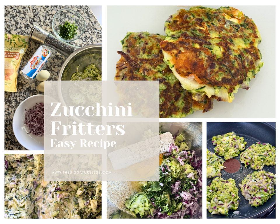 An easy Zucchini Fritters (Pataniscas) Recipe